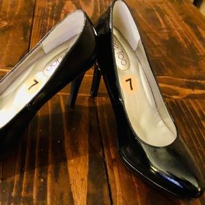 Patten leather size 7 high heels 👠 Stylish & Comfortable